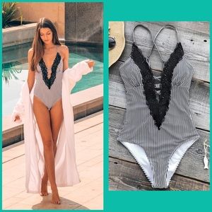 NWT Ladies One Piece Swimsuit.